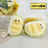 Animal plush backpack, cartoon animal plush single-shoulder bag, cute cartoon bag, soft travel portable storage bag details Picture